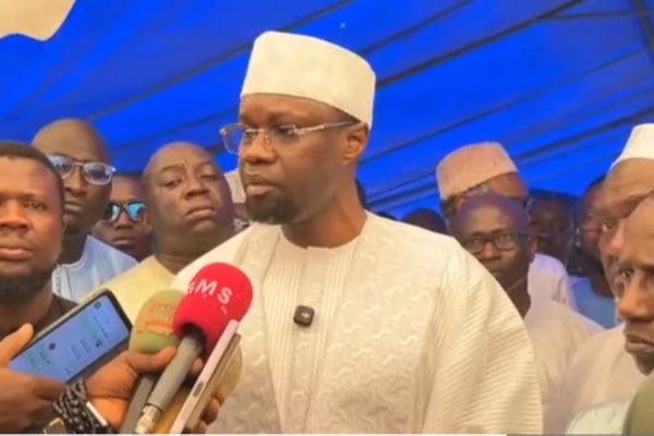 Ziguinchor : Ousmane Sonko promet zéro zone d’exception en matière de sécurité “Aucun centimètre du territoire ne sera une exception” :