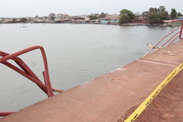 Drame sur le fleuve Casamance : un véhicule de transport plonge du pont Émile Badiane :un mort , un porté disparu…