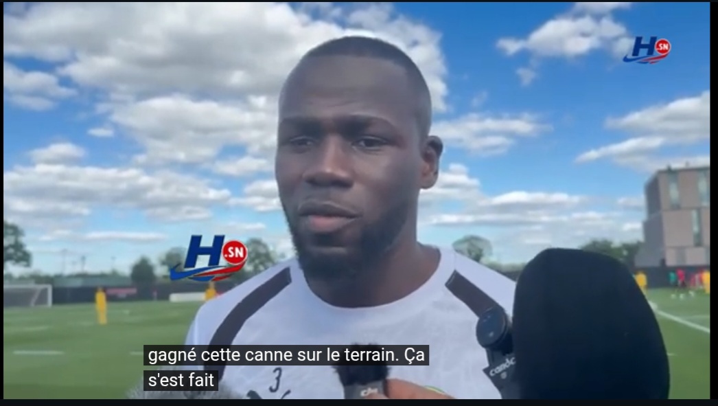 Ignace Ndeye ( à New Jersey) avec les lions Réaction de joueurs senegalais a quelques heures du match contre la France.