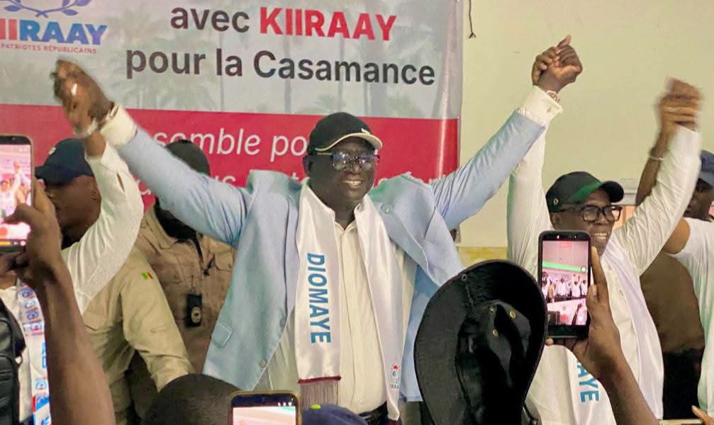 ZIGUINCHOR : SEYDOU SANÉ RALLIE DIOMAYE FAYE ET DISSOUT SON MOUVEMENT DANS KIIRAAY
