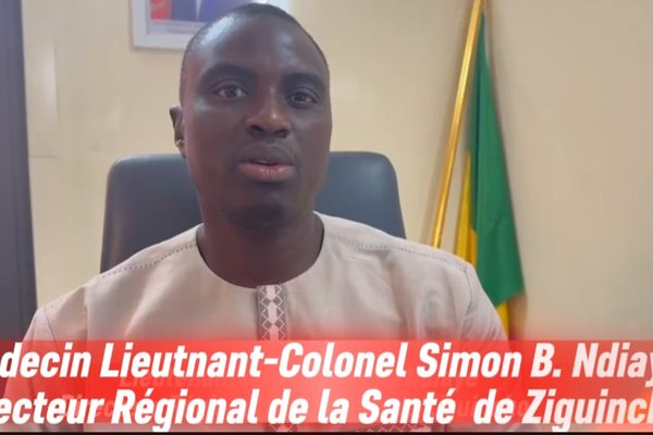 DIPHTÉRIE À ZIGUINCHOR : 14 CAS, UN DÉCÈS… LE DIRECTEUR RÉGIONAL DE LA SANTÉ FAIT LE POINT