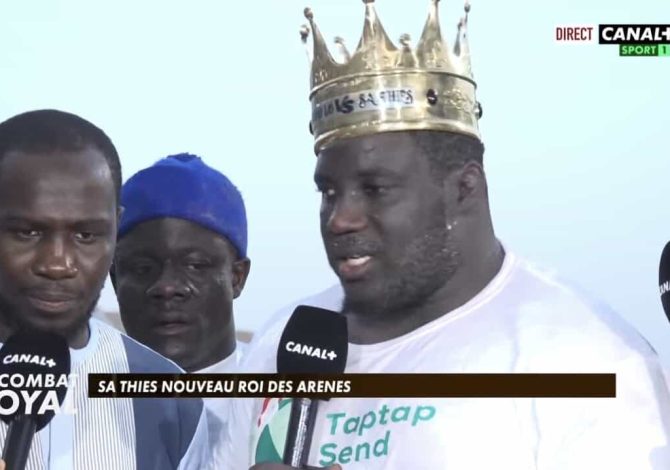 Sa Thiès renverse Modou Lô et s’empare du trône : un nouveau Roi des arènes est né