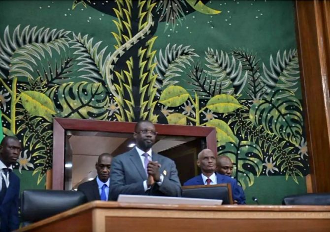 Ousmane Sonko élu président de l’Assemblée nationale