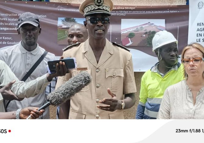 Goudomp – Kaour : AREA Africa lance un vaste chantier pour l’éducation et la santé