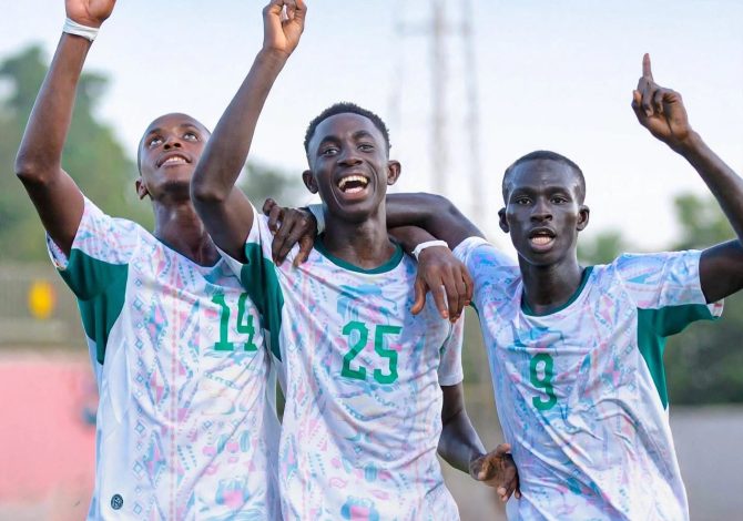 UFOA-A U20 : les Lionceaux renversent la Mauritanie grâce à un doublé de Moussa Guèye