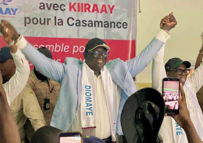 ZIGUINCHOR : SEYDOU SANÉ RALLIE DIOMAYE FAYE ET DISSOUT SON MOUVEMENT DANS KIIRAAY