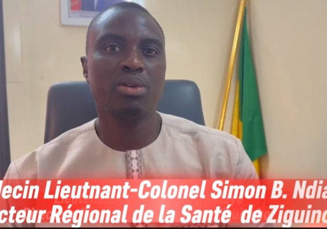 DIPHTÉRIE À ZIGUINCHOR : 14 CAS, UN DÉCÈS… LE DIRECTEUR RÉGIONAL DE LA SANTÉ FAIT LE POINT